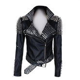 Chaqueta punk con remaches